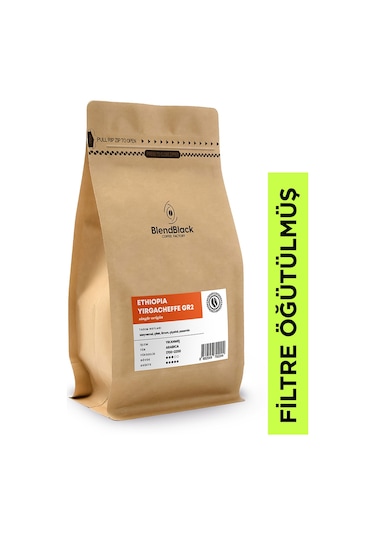 Blendblack Ethiopia Yirgacheffe Gr2 Filtre Kahve 250 G Öğütülmüş Single Origin