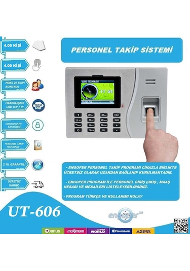 PARMAK OKUMA KART VE ŞİFRELİ PDKS SİTEMİ KURULUM DAHİL