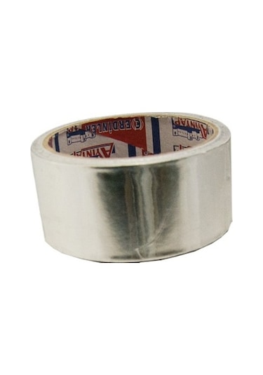 Ayıntap Alüminyum Folyolu Yanmaz Bant 40 MM x 30 M