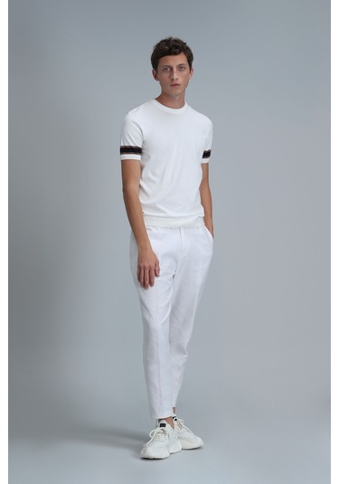 Lufian Lucy Erkek Kazak Ekru Ekru 111090091100520 Ekru