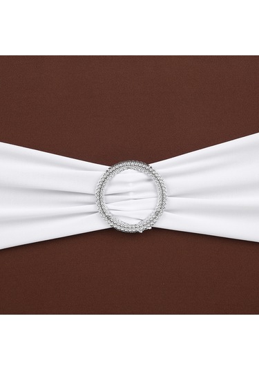 Reedark 10 Adet Esnek Sandalye Kılıfı Kurdele - Düğün, Parti Ve Toplantı Dekorasyonu İçin 7 Renk Seçeneği Diğer