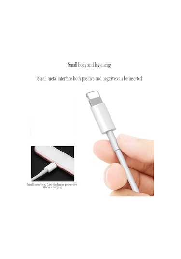 Suofeng İphone Uyumlu 7/8/x/6s Usb Şarj Kablosu, 8pın Altın Kaplı, Akıllı Çip, Tam Bakır Çekirdekli, Dayanıklı Tpe, Hızlı Ve Kararlı Şarj, 1 Adet