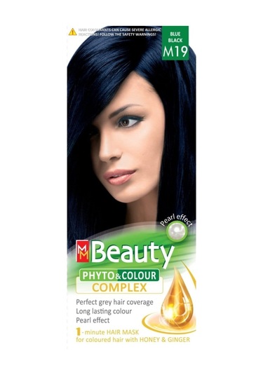 Beauty M19 Saç Boyası (Mavi Siyah)
