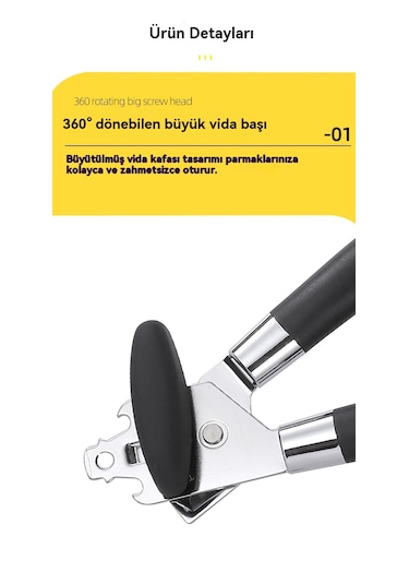 Manuel Üçü Bir Arada Konserve Açacağı Siyah