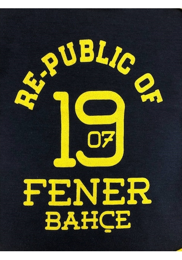 Fenerbahçe Lisanslı Unisex Bebek Kısa Kollu Body Zıbın - Lacivert