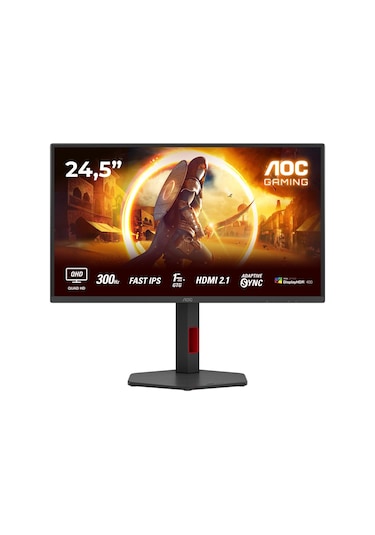 AOC 24.5" Q25g4sr 0.3 Ms 300 Hz Fast IPS 2k Oyuncu Monitör (Teşhir)