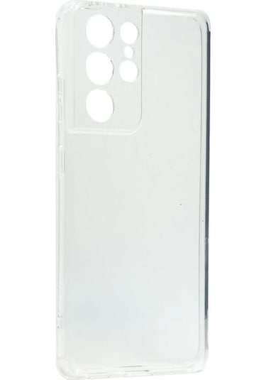 Galaxy S21 Ultra Kılıf Zore Kamera Korumalı Süper Silikon Renksiz