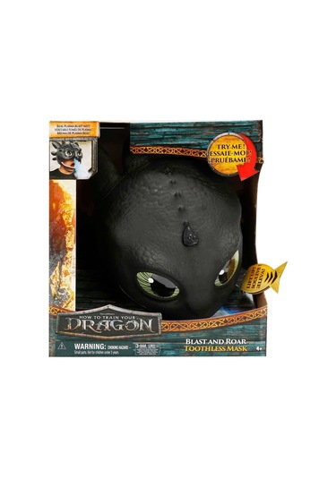 Ejderhanı Nasıl Eğitirsin Sesli Ve Işıklı Maske Toothless