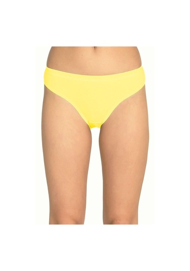 5Li Kadın Penye Bikini Külot Rengarenk Pamuklu