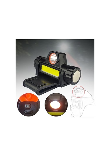 Homyl Kaynak Maskesi Için Far Astigmat Lambası Geniş