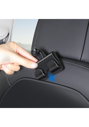 Tesla Model 3 / Model Y İçin Tslzh26 Abs Çift Kancalı Araç Telefonu Tutucu