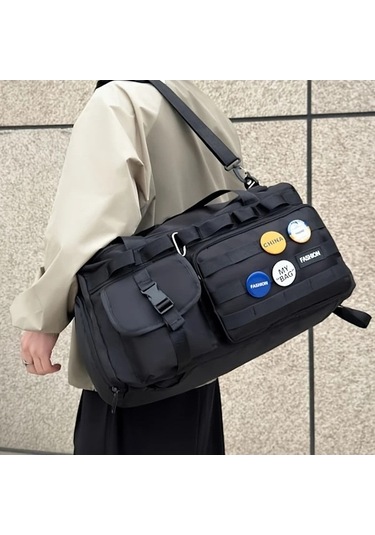 Sandwich Motion003 Koyu Yeşil Büyük Kapasiteli Islak/kuru Bölmeli Sırt Çantası Spor Ayarlanabilir Askı Koyu Yeşil