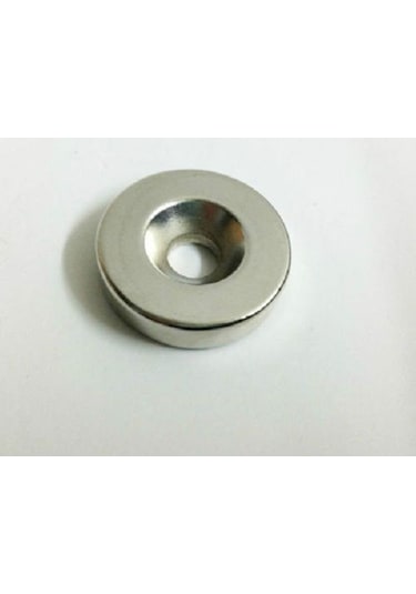 6 Adet 30Mm X 10-5Mm X 5Mm Havşa Delikli Güçlü Neodyum Miknatis