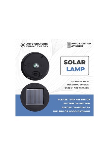 Agoodshop 2 Adet Güneş Enerjili Işık Değiştirme Üst 8 Cm Rgb Yama Lambası Led Dekoratif Açık Hava As 1 Adet Polisilikon 2v