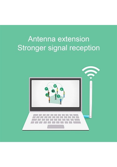 Sones Mercury Mw150uh Mini Usb Kablosuz Ağ Kartı Masaüstü Bilgisayar Dizüstü Bilgisayar Wifi Alıcısı