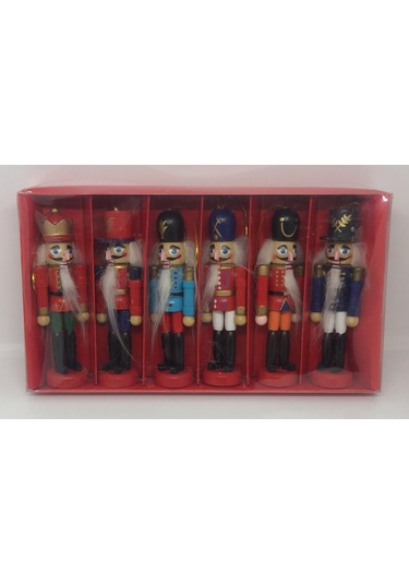 Lebron Noel Fındıkkıran Süsleri Set 6 Lı