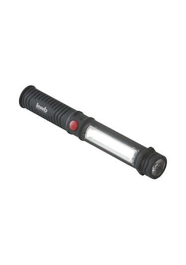Kwb 49948695 Cob-Led Mıknatıslı Klipsli Kamp Feneri 165 MM Siyah