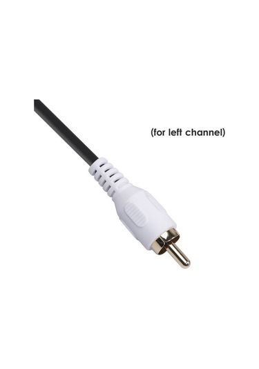 Flybuy Tv/dvd/amfi Ses Rca Maiyame Kaplama Kablosu Erkek Erkek Çift Bağlantısı Altın 6.35mm 1.5m - Ki