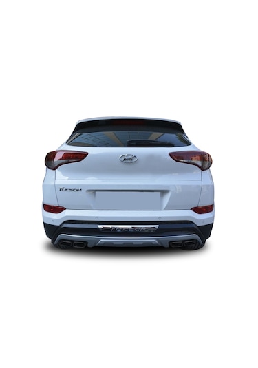 Autogp Hyundai Tucson Ön Arka Tampon Koruması Difüzör 2015 / 2017 Tüm Modeller İçin 005 Hy23 03 03t