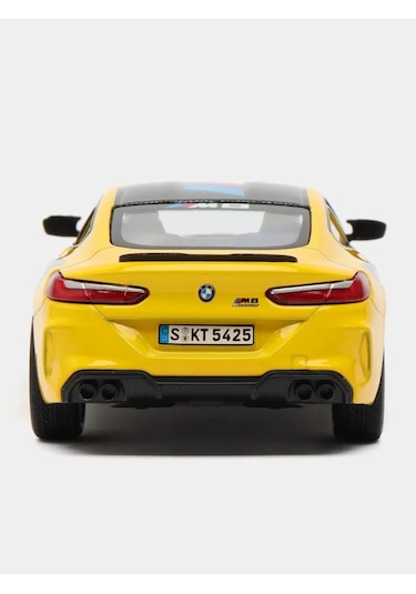 Kinsmart Bmw M8 Competition Coupe Livery Edition Kt5425df 1:38 Scale Model Lisanslı Sarı