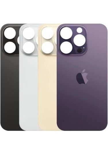 Apple Uyumlu iPhone 14 Pro Arka Pil Kapağı Senalstore - Mor Mor