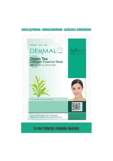 Dermal Bambu Özlü Kolajen Maskesi 23Gr