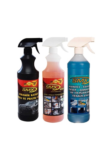 Smx 3 Lü Set 1 Seramik Cila 1 Genel Temizlik 1 İnox Temizlik