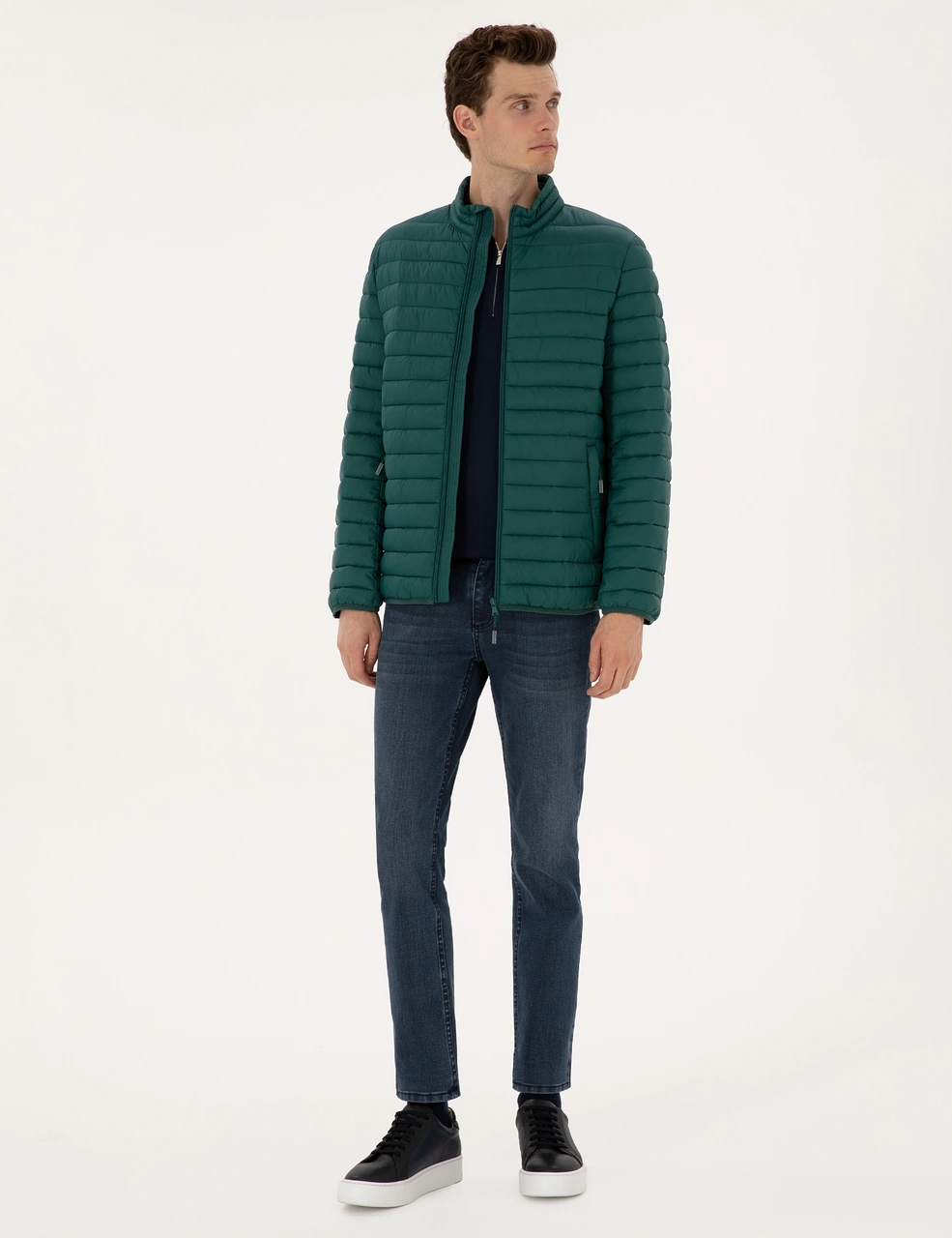 Pierre Cardin Erkek Koyu Yeşil Mont 50313921-vr079 Koyu Yeşil