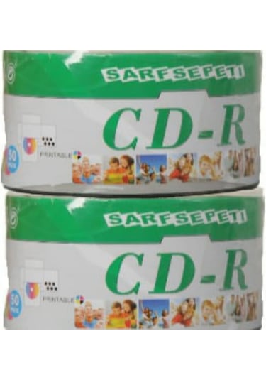Sarfsepeti Printable 700 MB 52X80 Min Boş CD-R 12x50'li