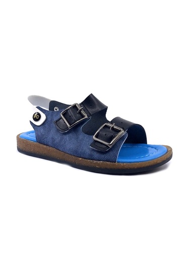 Ayakkabımood Şirin Genç Ortopediklaci Mavi Erkek Çocuk Yazlık San