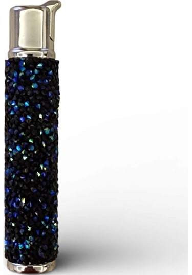 Swarovski Taşlı Çakmak Lacivert Lacivert