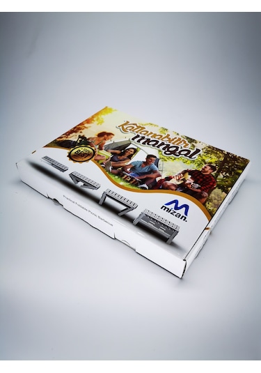 Mizan Krom Katlanabilir Kömürlü Mangal