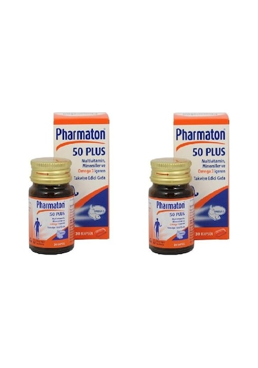 Pharmaton 50 Plus 2 x 30 Kapsül