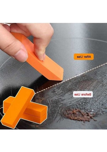 Prestigegoods Yeniden Kullanılabilir Paslanmaz Çelik Leke Silgi, Mutfak Musluk Kireç Temizleyici