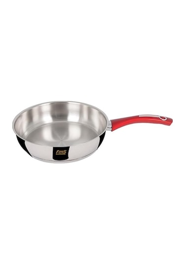 Fms 10016krm İdeal Çelik Yağ Tava 26 Cm Kırmızı