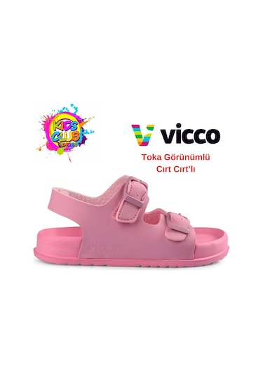 Vicco Miyu Ortopedik Çocuk Sandalet Pembe