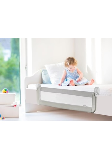 Tommybaby Katlanır Yatak Bariyeri Bebek Yatak Korkuluğu 150 CM