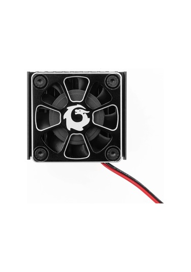 Dianziye Traxxas Trx-4/trx-6 G63 1/10 Arazi Aracı İçin Bjm347 Motor Soğutucu Fanı - Siyah 4.8-11.1v