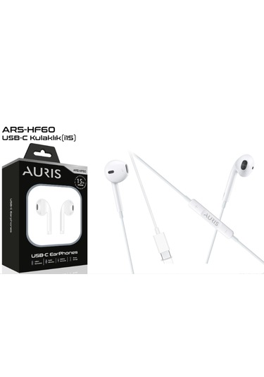 Auris ARS-HF60 Mikrofonlu Kulak İçi Kulaklık
