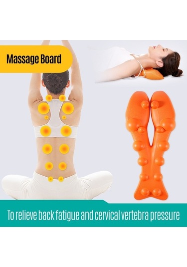 Artfulabode Vertebra Tahtası Tahtası Sırt Sırt Sırt Servikal Sağlık Renkli Rahatlatma Omurga Masaj Masaj Germe Düz Destek Çok Cihazı Çekme Bakımı Jk Çok Renkli