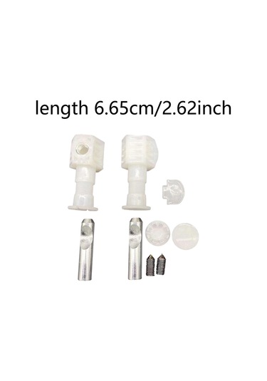 Suntek Klozet Oturağı Vidası 400kg Yük Kapasitesi Donanımı Yan Montajlı