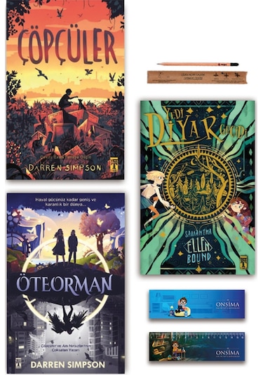 Genç Timaş Yedi Diyar Geçidi - Öteorman - Çöpçüler Set 3 Kitap