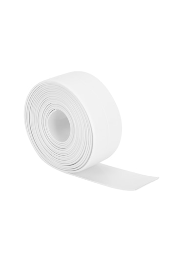 Tenfowee Banyo Mutfak Köşe Koruyucu, Su Geçirmez Pvc Bandı, Otomatik Yapışkan, Kaliteli Ve Dayanıklı, 3.2m Uzunluk Beyaz