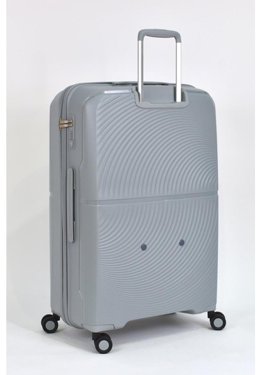 Benetton Büyük Boy %100 Polipropilen Valiz Gri Bnt2000 Gri