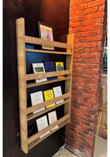 Montessori 4 Raflı Mdf Çocuk Kitaplığı