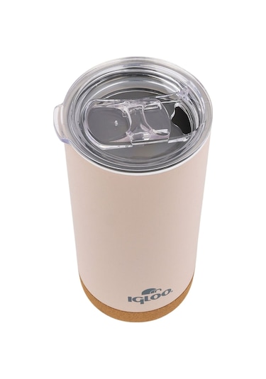 Çelik Mug Termos - Igloo - Cork - 500ml - Bej - 205695 Çok Renkli