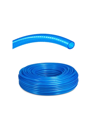 Pvc Şeffaf Örgülü Hortum 1 25 Mm 50 Metre