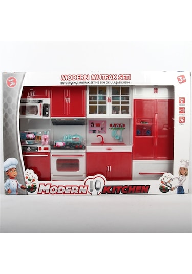 Kayyum Oyuncak Mutfak Set Dörtlü Sesli Işıklı 1014