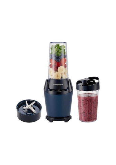 Morphy Richards MUC-BKS2V 21.000 RPM Mavi Smoothie Blender Seti
