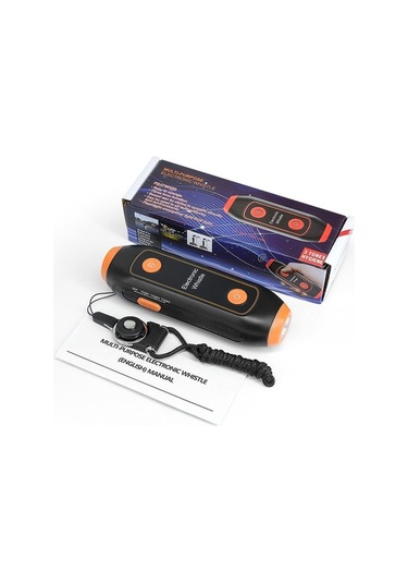 Wondernest Turuncu Sos Lambası Kamp Işığı Hakem Feneri Fener Emniyet Elektronik El Eğitmen Düdük Düdüğü Acil Durum Sinyali - Pd Altın